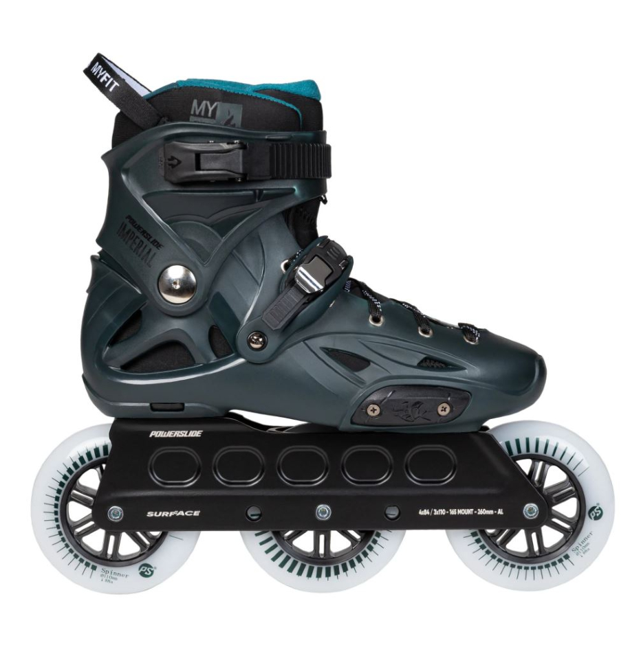 Powerslide Kolečkové brusle Powerslide Imperial Darkteal 110