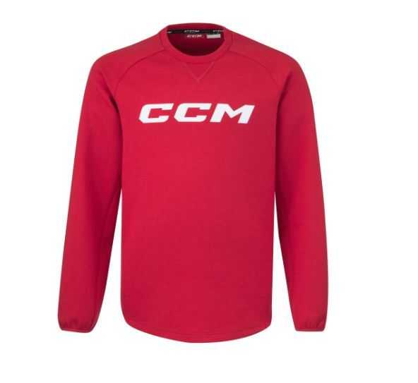 CCM Mikina CCM Locker Room Fleece Crew JR