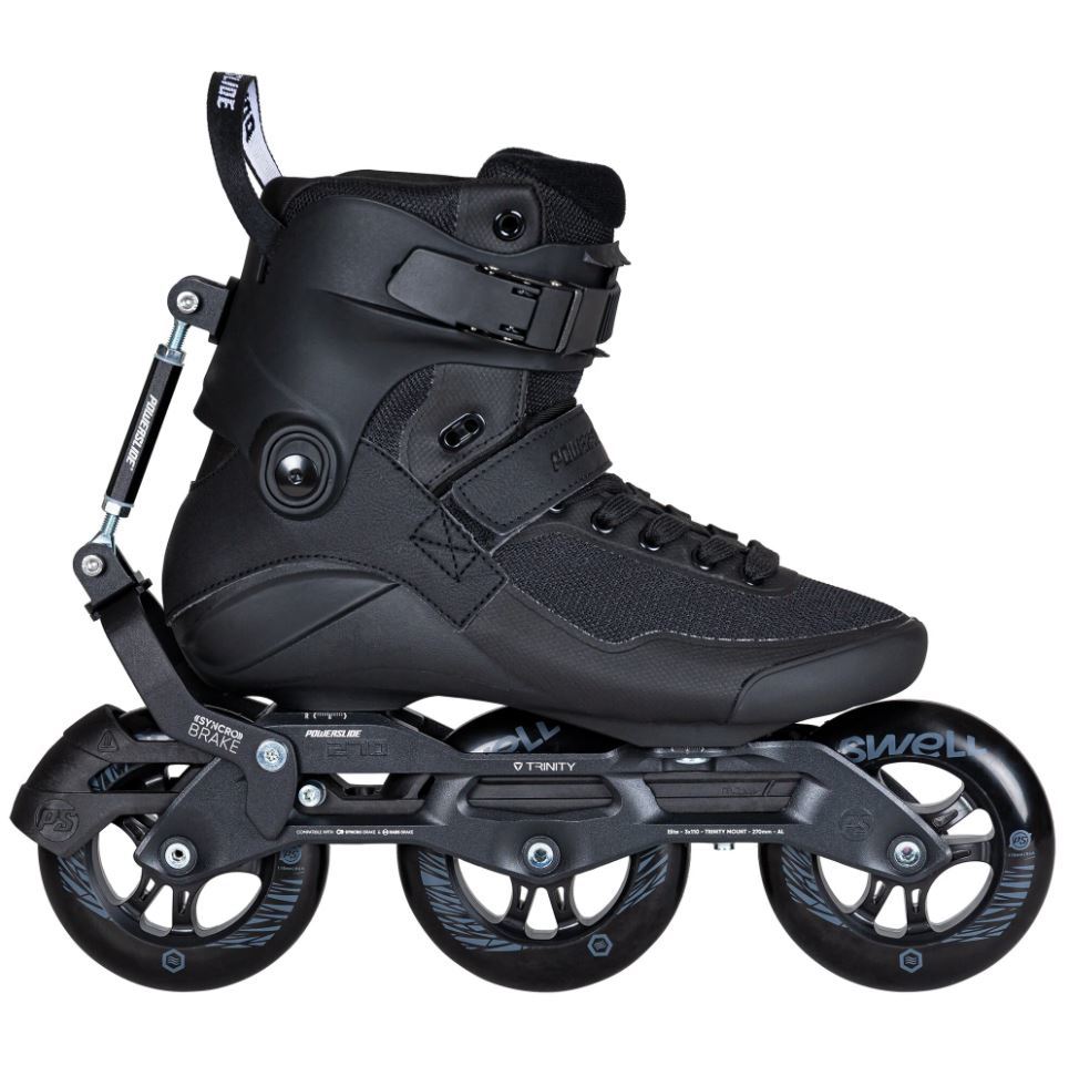 Powerslide Kolečkové brusle Powerslide Swell Triple Black Syncro 110 Trinity