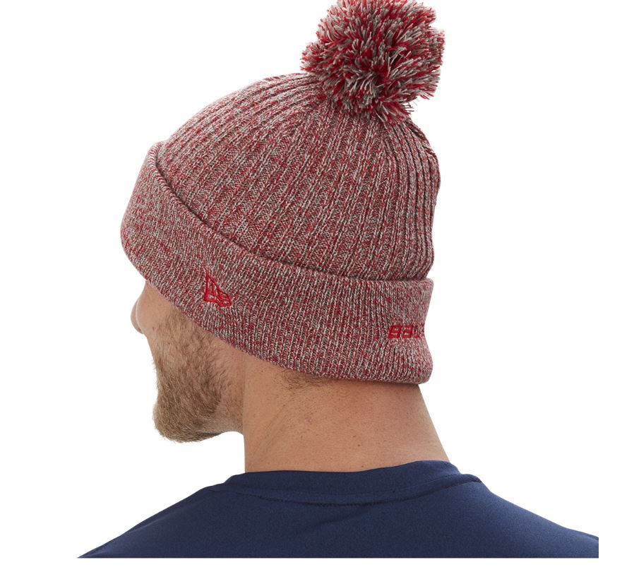 Bauer Čepice Bauer Team Marl Pom Knit Toque SR