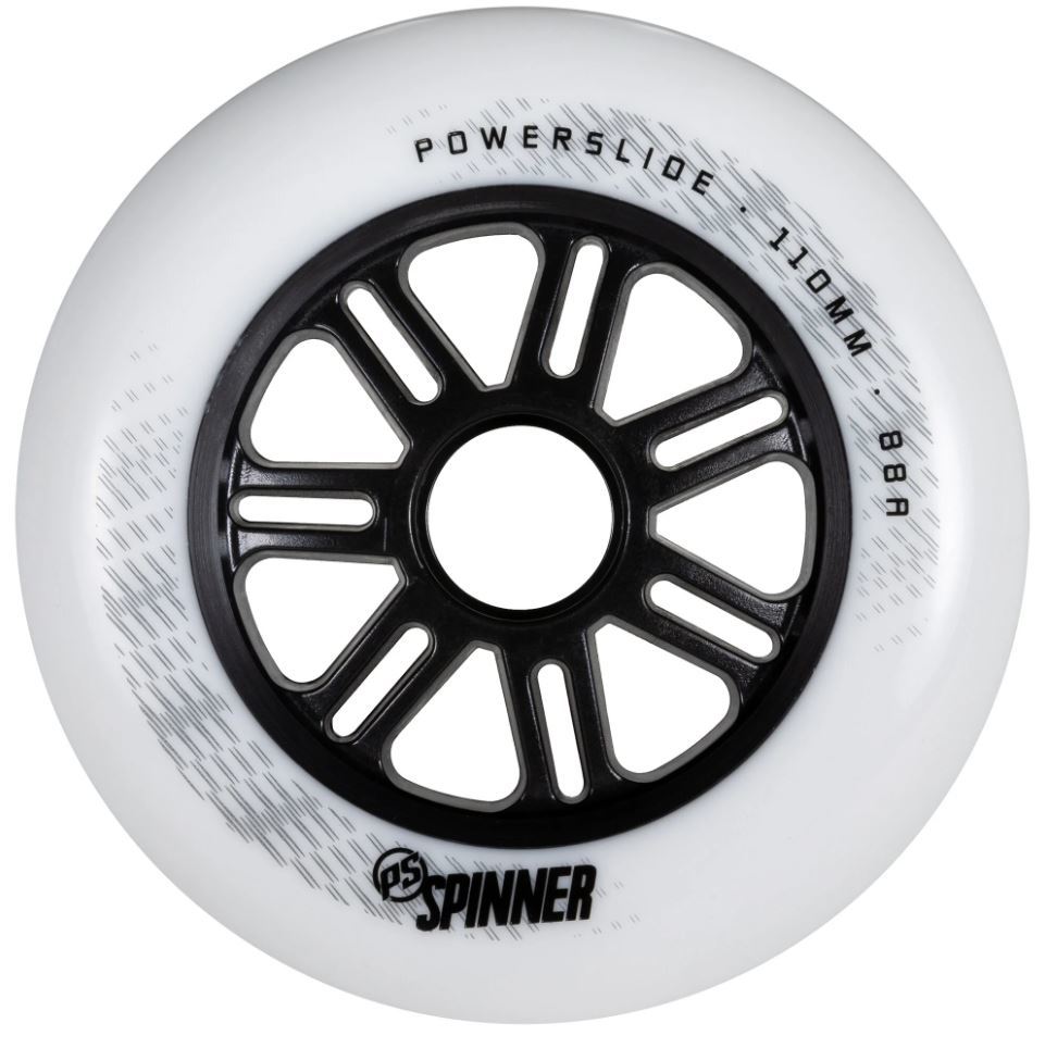 Powerslide Kolečka Powerslide Spinner White (3ks)